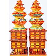 蓮花金條寶塔(限殯儀館內)