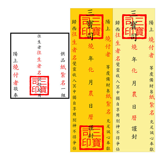 茗茶葉套裝 紙紮商品